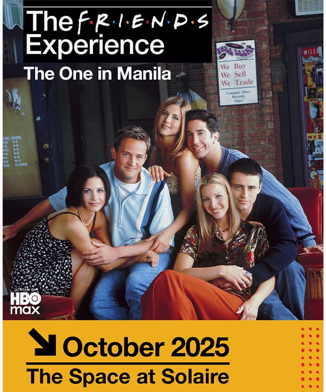 The Friends Experience: The One in Manila poster.